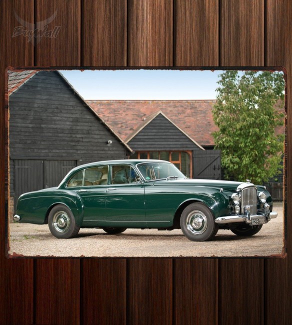 Металлическая табличка Bentley S2 Continental Flying Spur by Mulliner Металлическая табличка Bentley S2 Continental Flying Spur by Mulliner